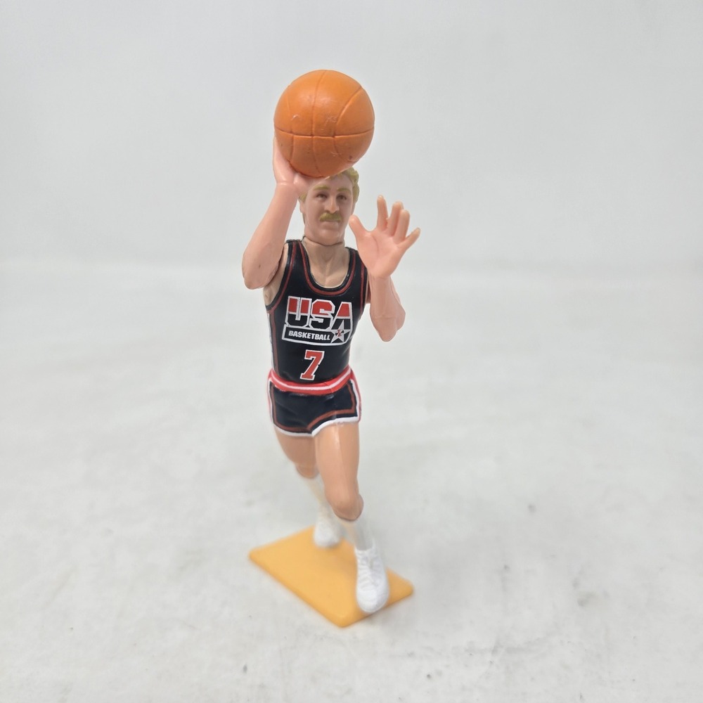 Vintage Larry Bird USA Basketball Action Figure #7 Collectible Figurine